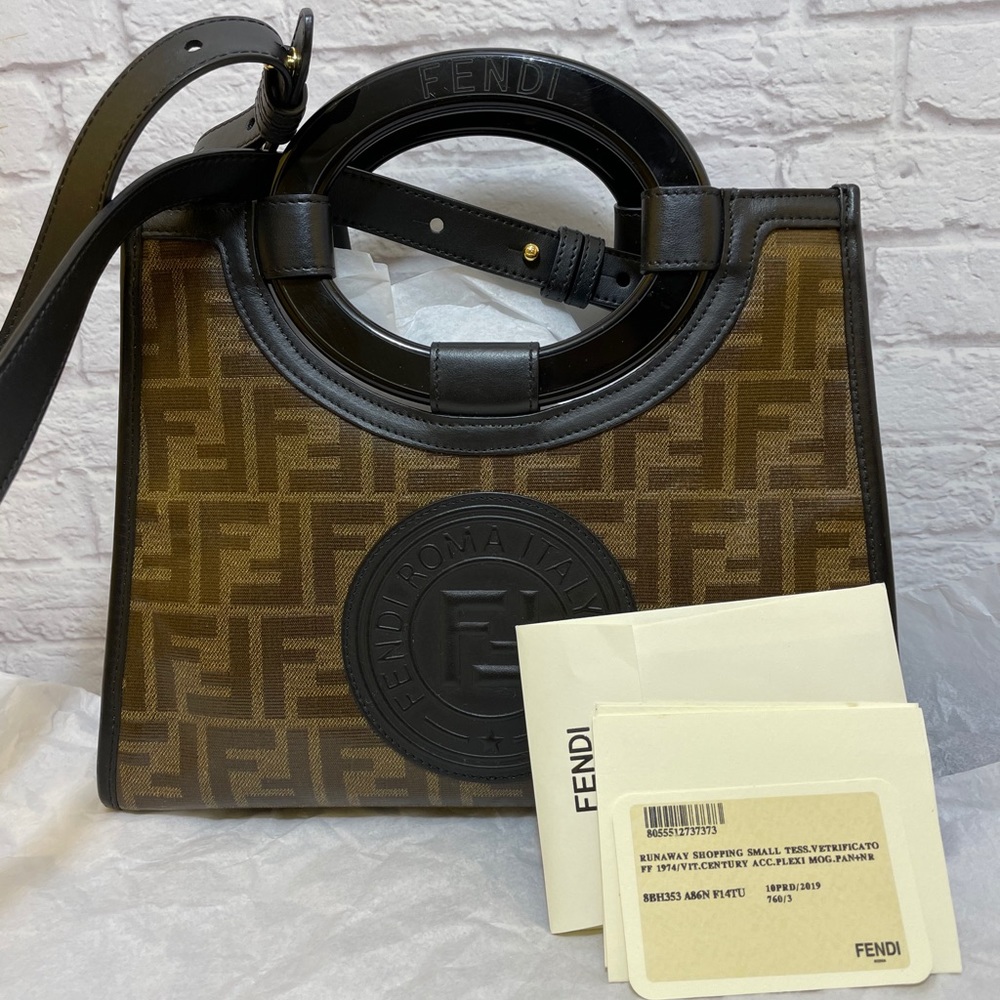 Fendi small runaway tote